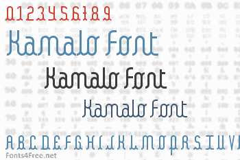 Kamalo Font