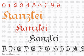 Kanzlei Font