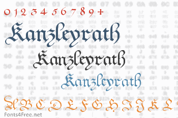 Kanzleyrath Font