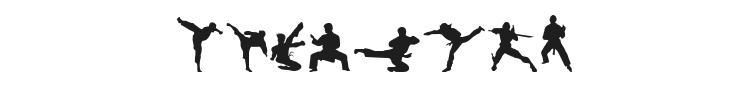 Karate Chop Font Preview