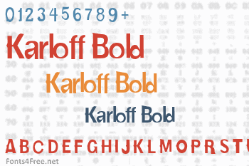 Karloff Bold Font