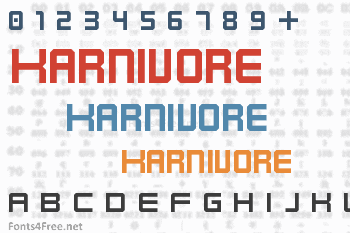 Karnivore Font