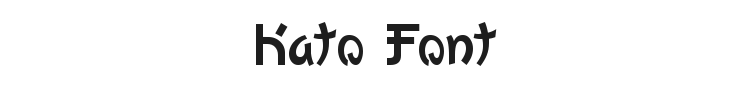 Kato Font