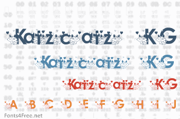 Katzcatz KG Font