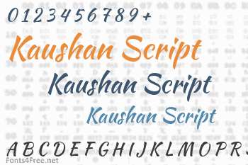 Kaushan Script Font