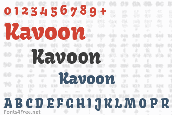 Kavoon Font