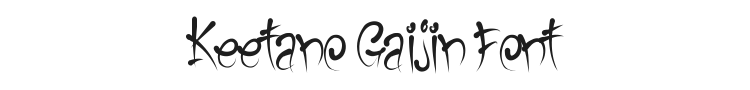 Keetano Gaijin Font