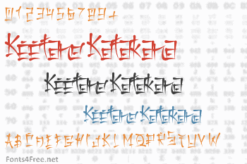 Keetano Katakana Font