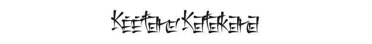Keetano Katakana Font Preview