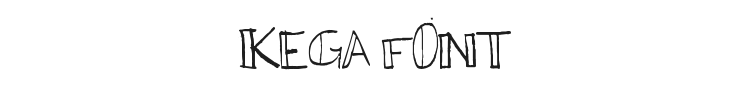 Kega Font Preview