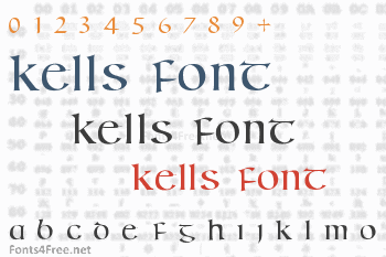 Kells Font