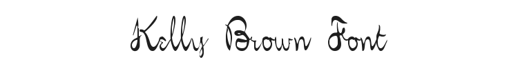 Kelly Brown Font