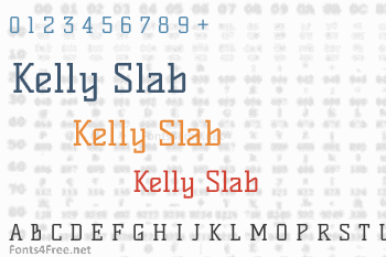Kelly Slab Font