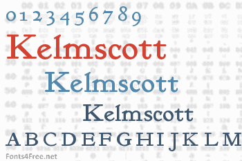 Kelmscott Font