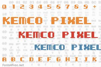 Kemco Pixel Font