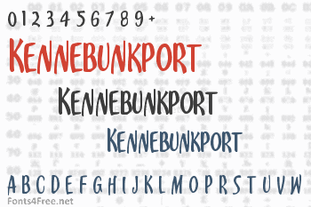 Kennebunkport Font