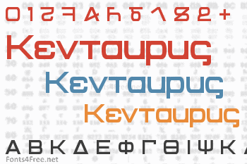 Kentaurus Font