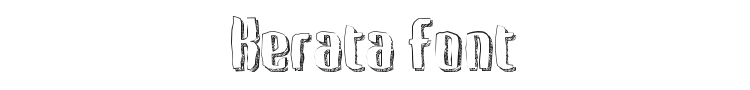 Kerata Font