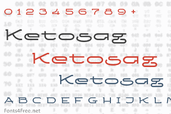 Ketosag Font