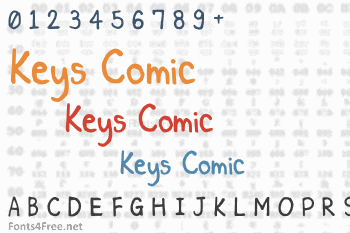 Keys Comic Font