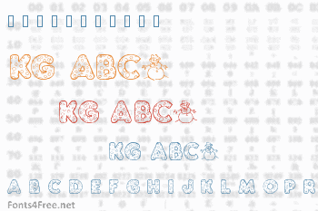 KG ABCs Font