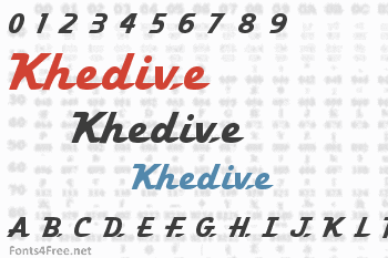 Khedive Font