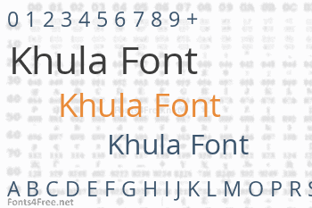 Khula Font