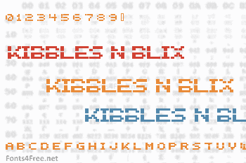 Kibbles n Blix Font