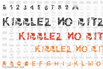 Kibblez no bitz Font
