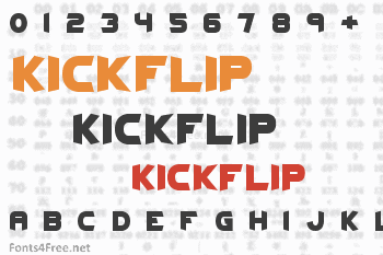 Kickflip Font