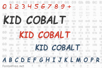 Kid Cobalt Font