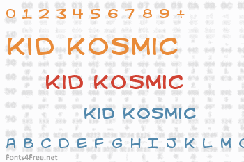 Kid Kosmic Font