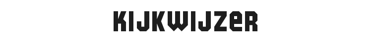 Kijkwijzer Font