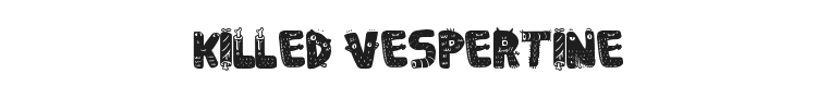 Killed Vespertine Font