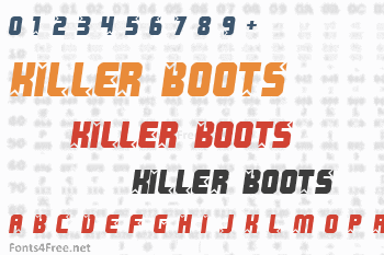 Killer Boots Font