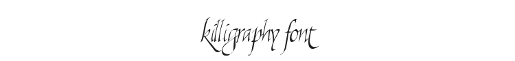 Killigraphy Font