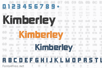 Kimberley Font