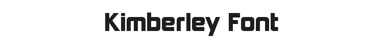 Kimberley Font