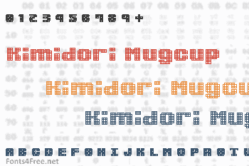 Kimidori Mugcup Font