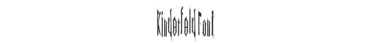 Kinderfeld Font