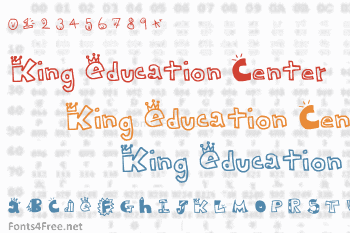 King Education Center Font