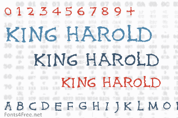 King Harold Font