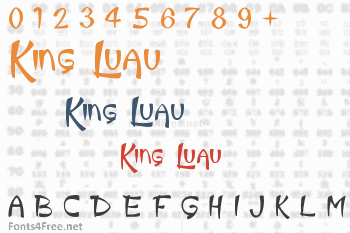 King Luau Font