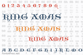 King Xmas Font