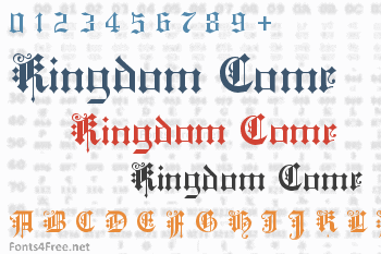 Kingdom Come Font