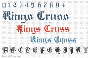 Kings Cross Font