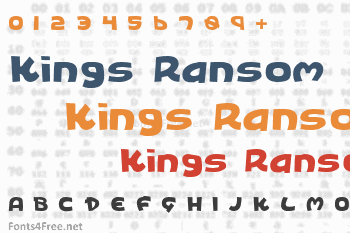 Kings Ransom Font