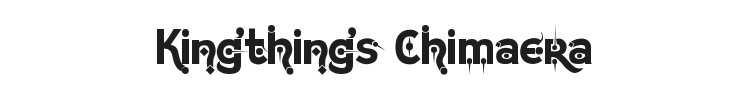 Kingthings Chimaera Font