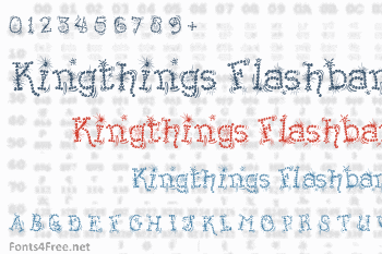 Kingthings Flashbang Font