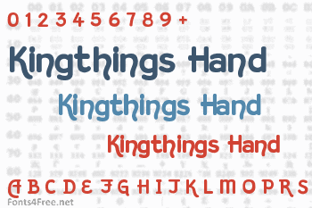 Kingthings Hand Font